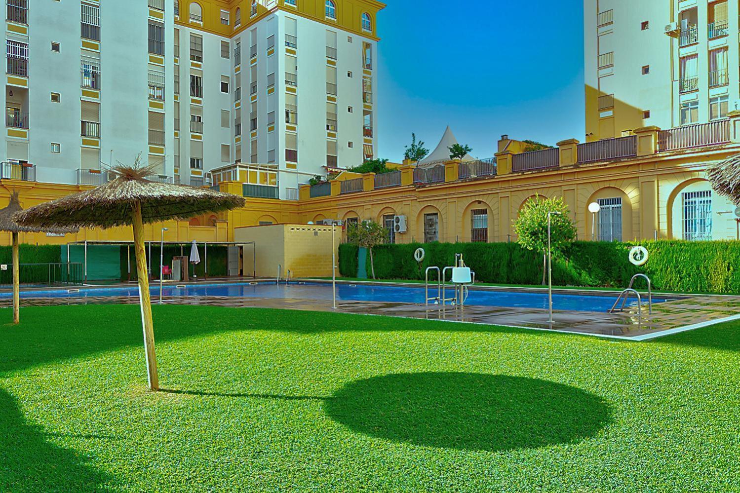 Luxury Apartment In Seville With Pool Dış mekan fotoğraf